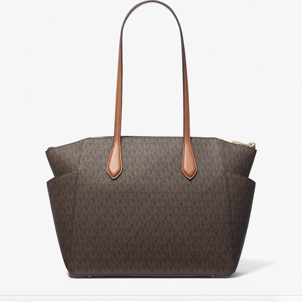 MICHAEL KORS Marilyn Medium Logo Tote Bag - Picture 4 of 5